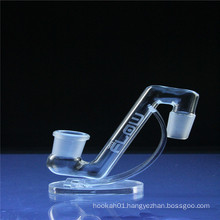 Glass Drop-Down Adapter Glass Water Pipe for Tobacco Usage (ES-GB-007)